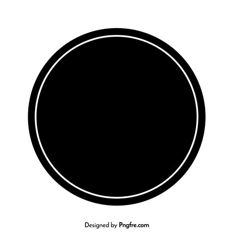 Black Circle Png Transparent Images Free Download Pngfre