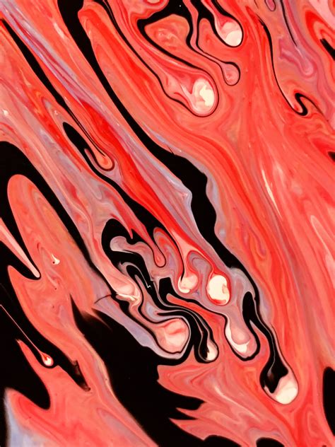 Black And Red Abstract Paintings