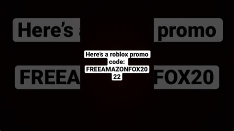 Free Roblox Promo Code Youtube