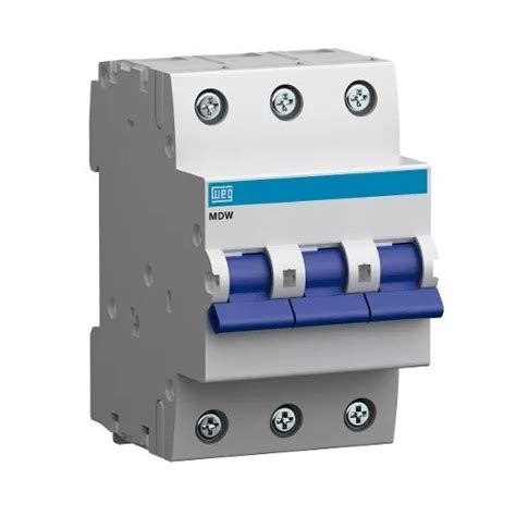 Interruptor Diferencial Miniatura Para Riel Din Weg Mdw C Meses