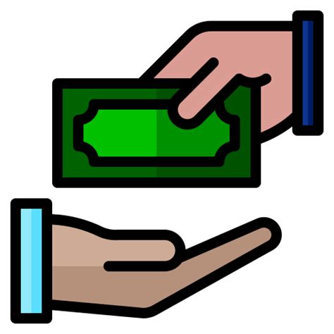 Icono De Pago En Efectivo Generic Outline Color