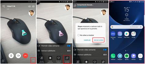 Skype C Mo Compartir La Pantalla Del M Vil Durante Una Videollamada En