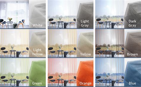 Amazon Kerxwerd Manual Motorized Sheer Vertical Shades Double