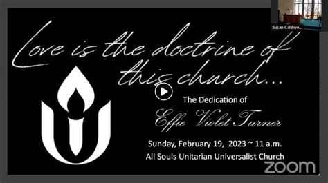 19 February 2023 Worship Livestreaming Video – All Souls Unitarian ...