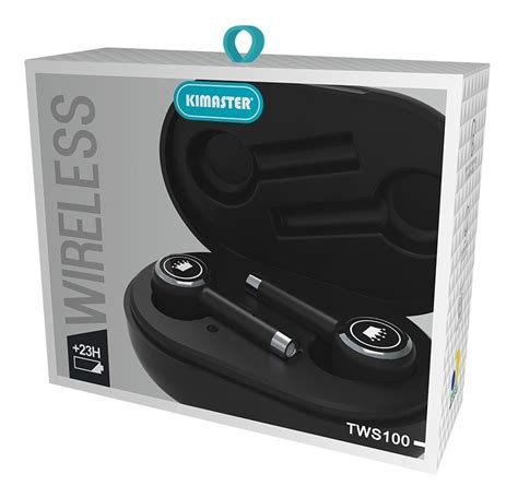 Fone Tws In ear Sem Fio Bluetooth Som Grave Kimaster Tws100 Frete grátis