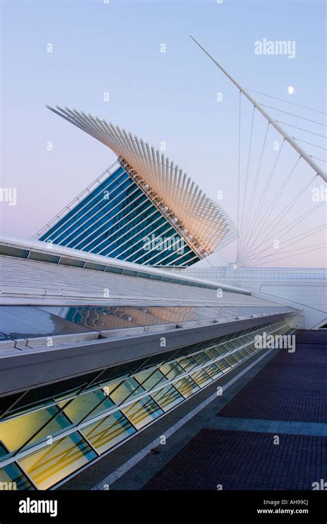 Wisconsin Milwaukee Brise Soleil Opened On Milwaukee Art Museum Modern