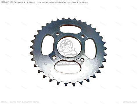 Sprocket Driven For Cb England Order At Cmsnl