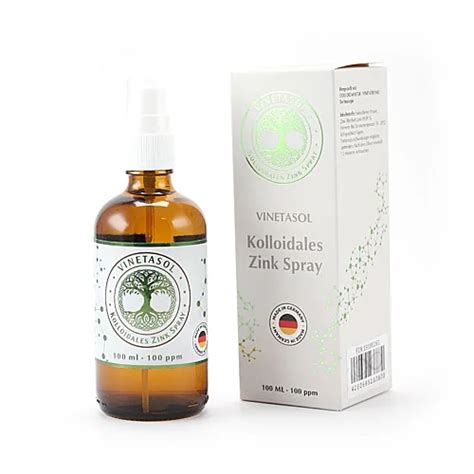 Vinetasol Kolloidales Zink Spray Pro Nanodis