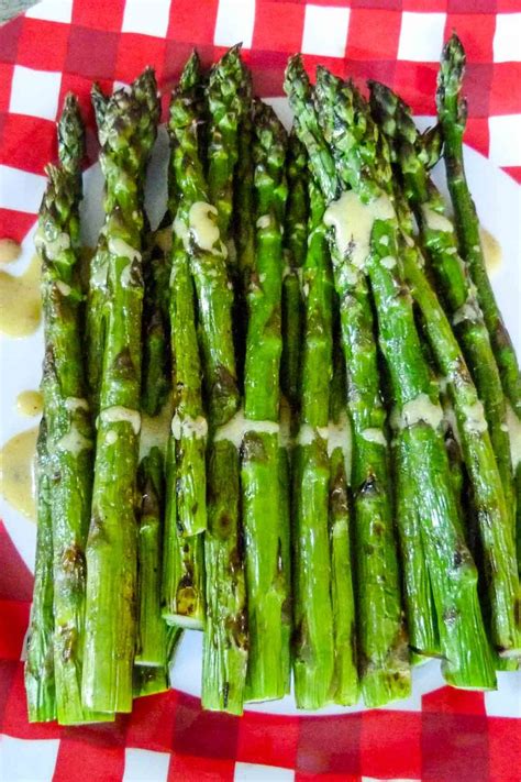 Grilled Asparagus With Mustard Drizzle Debra Klein