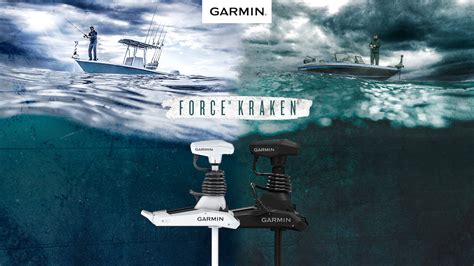 Garmin Unveils Force Kraken Expands Its Award Winning Trolling Motor