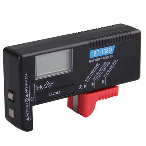 Bt D Universal Digital Lcd V V Aa Aaa Cell Button Battery Tester