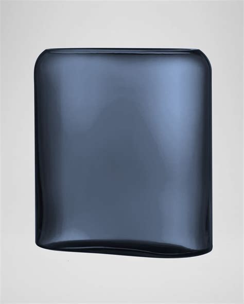 NUDE Layers Medium Vase Steel Neiman Marcus