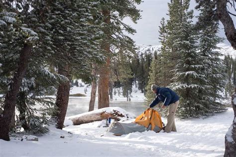 Calaveras Lake Camping Map