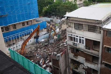 大直街民宅拆除告段落 李四川：整地並修復側溝防颱 地方 中央社 Cna