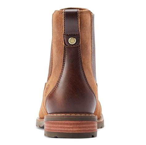 Ariat Women S Wexford Waterproof Boot Saddle Suede