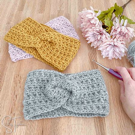 22 Lovely Crochet Twisted Headband Patterns Crochet News