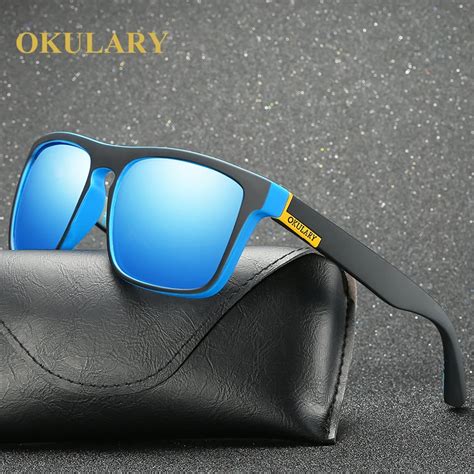 Okulary Polarized Sunglasses Mens Aviation Driving Shades Male Sun