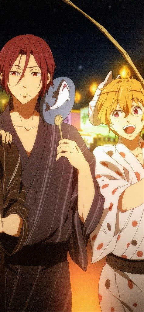 Iwatobi Swim Club Festival Yukata Friends Tachibana Makoto