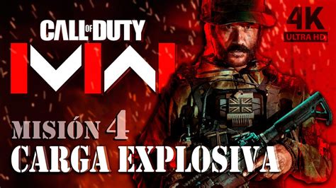 Call Of Duty Modern Warfare III 2023 Mision 4 Carga Explosiva