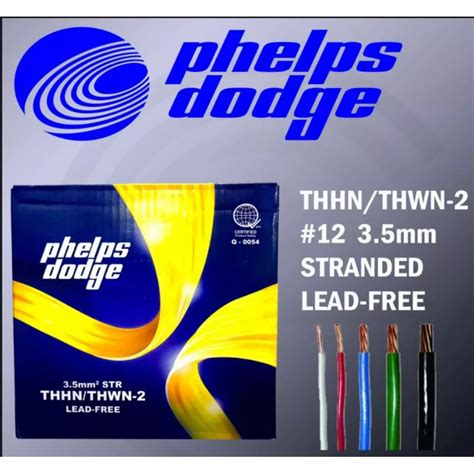 Phelps Dodge Thhn Thwn Wire Mm Meters Shopee Philippines