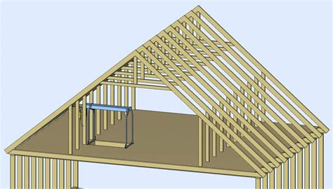 Attic Trusses (flooring, roof, engineered, loading) - House -remodeling ...