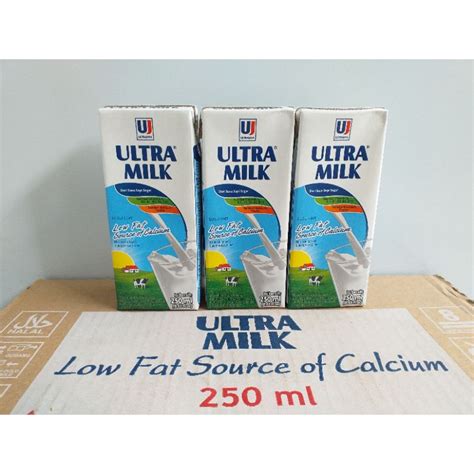 Jual Susu Ultra Milk Low Fat Ml Dus Shopee Indonesia