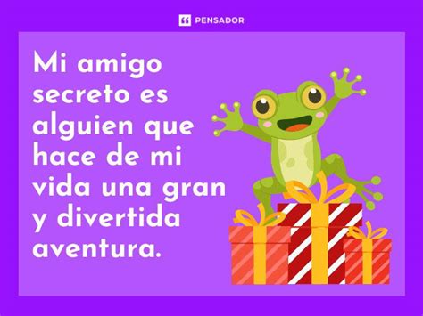 43 frases para amigo secreto ingeniosas y divertidas - Pensador