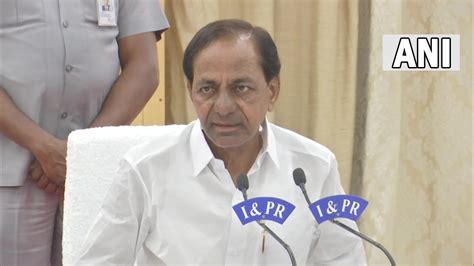 Ani On Twitter Telangana Cm Kcr Ordered Chief Secretary To Take