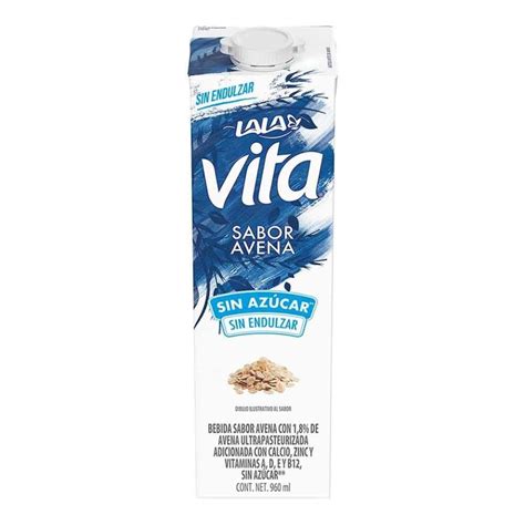 Alimento líquido Lala Vita avena sin azúcar 960 ml Walmart