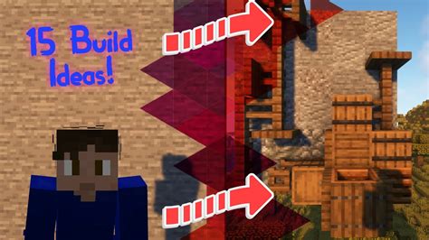 15 Minecraft Wall Detailing Ideas No Windows Youtube