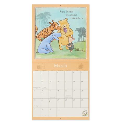 Disney Winnie The Pooh 2020 Wall Calendar 12 Month Calendars Hallmark