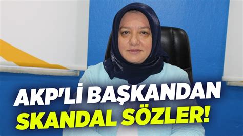 AKP li Başkandan Skandal Sözler KRT Haber YouTube