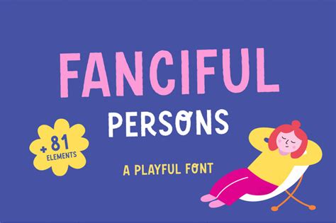 Fanciful Persons Playful Font By Julia Volkova TheHungryJPEG