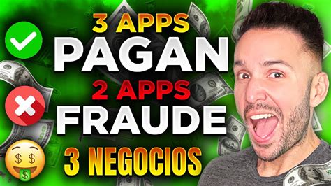 3 Apps Para GANAR DINERO PayPal YouTube