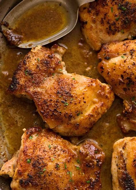 Garlic Chicken Thighs Recipetin Eats