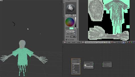 Blender Texture Paint A Voxel Model 64px X 64px Texture Need Pencil