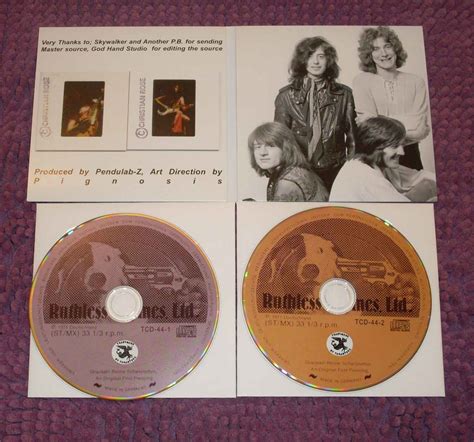 LED ZEPPELIN WE RE UNKOWN 2CD Round Seal TARANTURA STOCK ITEM