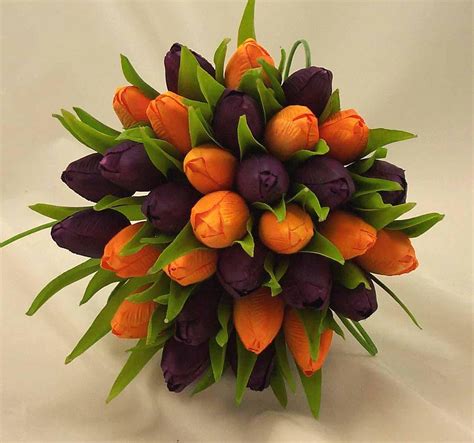 Bridget S Boquet In Wedding Flowers Tulips Tulip Wedding