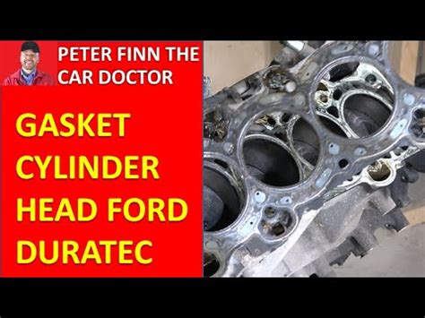 How To Replace GASKET Cylinder Head Ford Duratec Mazda L Volvo Modular