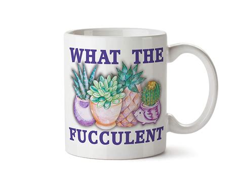 Buy What The Fucculent Funny Plant Lover Succulent Gardening Hedgehog