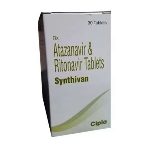 Atazanavir Ritonavir Tablets Cipla Ltd Prescription At Rs