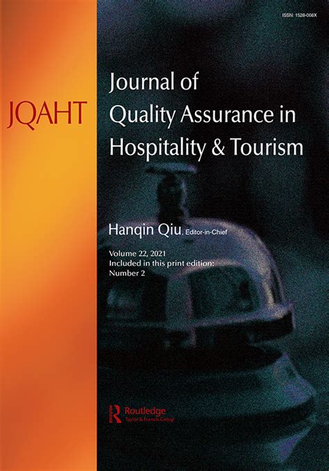 Journal Of Quality Assurance In Hospitality And Tourism Vol 22 No 2