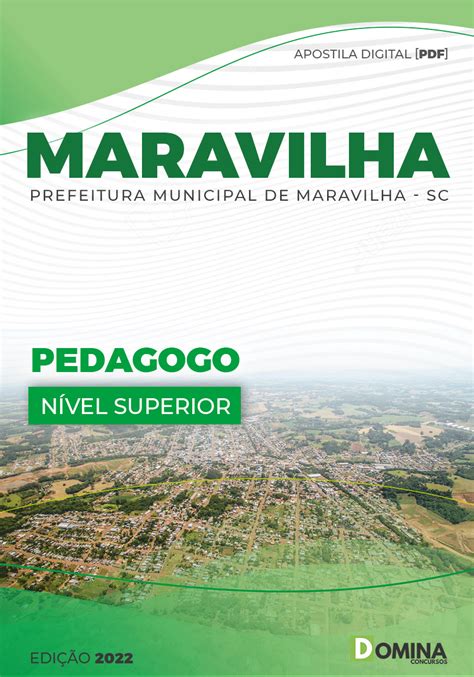 Apostila Concurso Pref Maravilha Sc Pedagogo