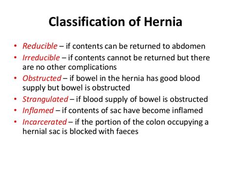 types of hernia