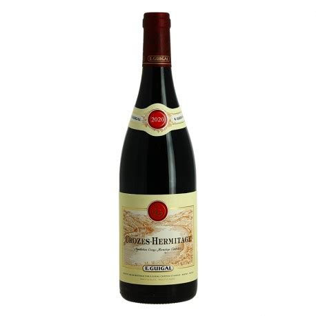 Achat De Vin Crozes Hermitage Rouge 2020 Par E Guigal