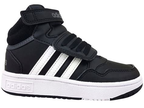 ADIDAS HOOPS GW0408 BUTY DZIECIĘCE NA RZEPY CZARNE 14057530794 Allegro pl