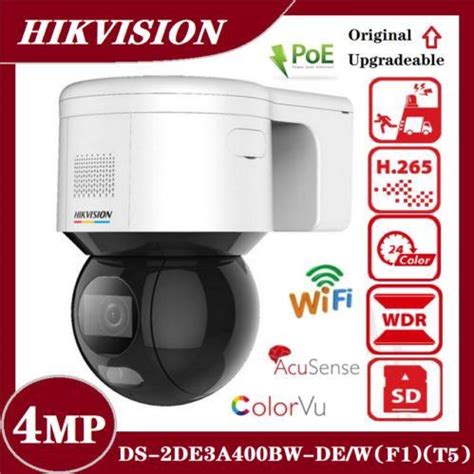 Hikvision 3 Inch 4 MP Colorvu Mini PT Dome Network IP CCTV Security