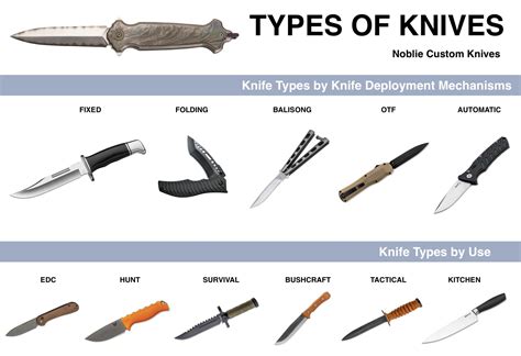 Discover The Different Types Of Knives