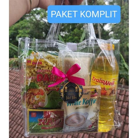 Jual Paket Tas Bingkisan Sembako Parcel Sembako Murah