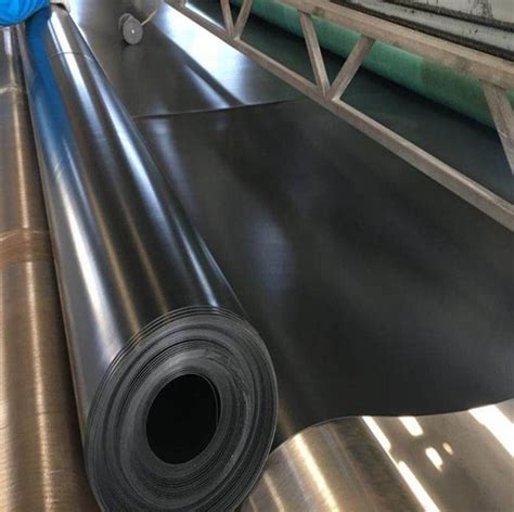 Mm Mm Mm Mm Microns High Density Black Hdpe Geomembrane For